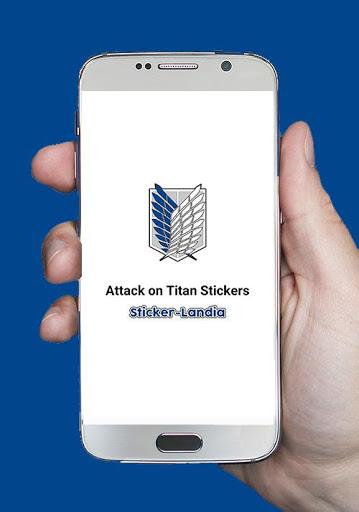 AOT WAStickersApps: Attack on Titan Stickers - Image screenshot of android app