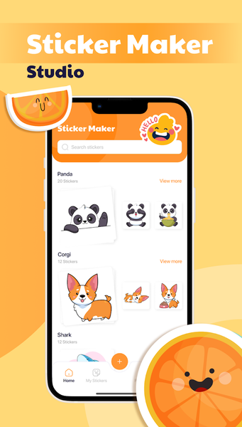 Sticker Maker: Emoji Creator - عکس برنامه موبایلی اندروید