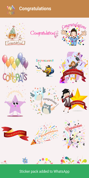 Stickers for all Occasions - Image screenshot of android app