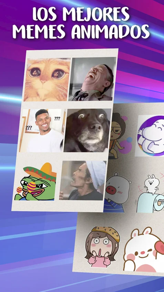 MemeSticker WASticker Animated - Image screenshot of android app