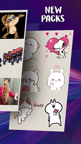 MemeSticker WASticker Animated - Image screenshot of android app