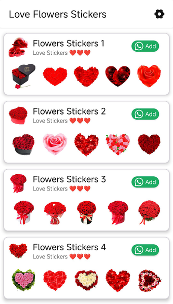 Flowers Stickers for WASticker - عکس برنامه موبایلی اندروید