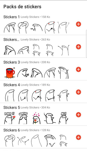 Stickers Flork - WASticker - عکس برنامه موبایلی اندروید