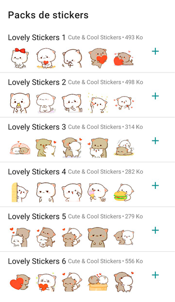 Mochi Cat Stickers - WASticker - عکس برنامه موبایلی اندروید