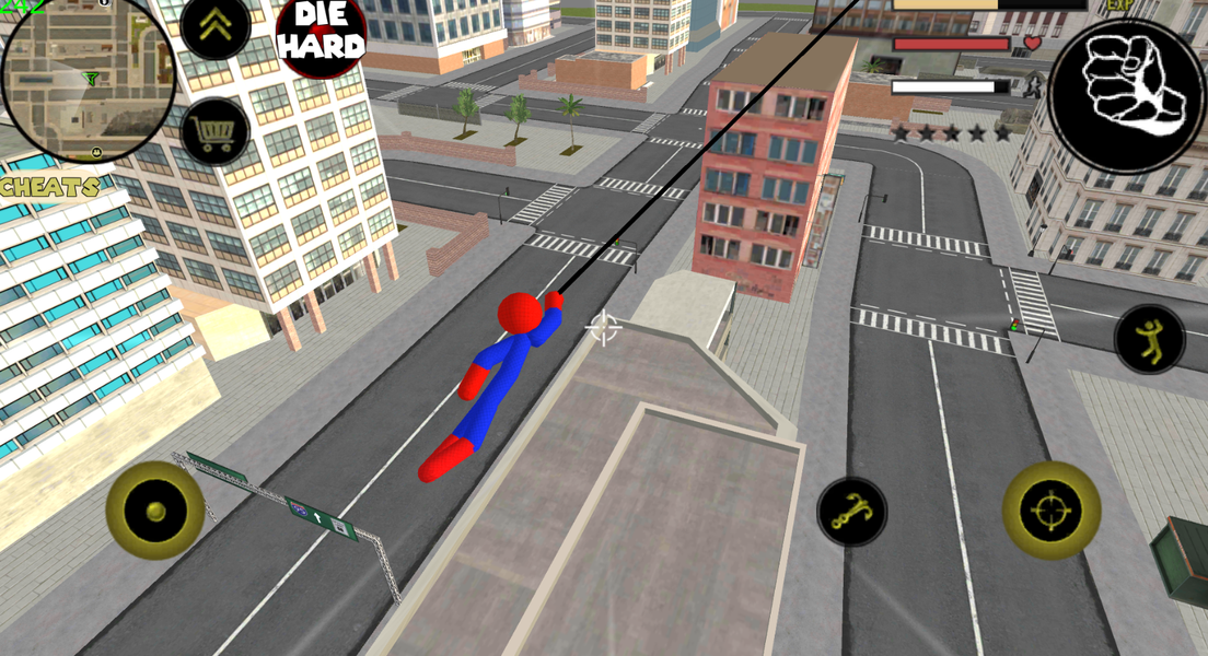 Stickman spider Story Hero - عکس بازی موبایلی اندروید