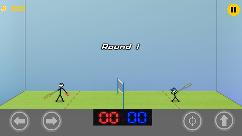 Stickman Badminton - عکس بازی موبایلی اندروید