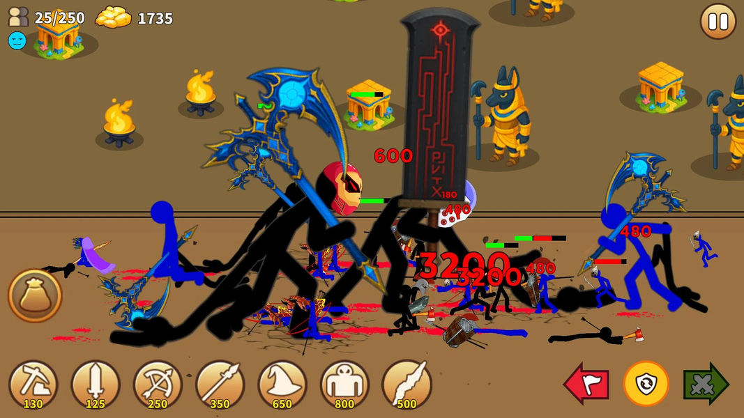 Stick Giant: Battle Reborn - عکس بازی موبایلی اندروید