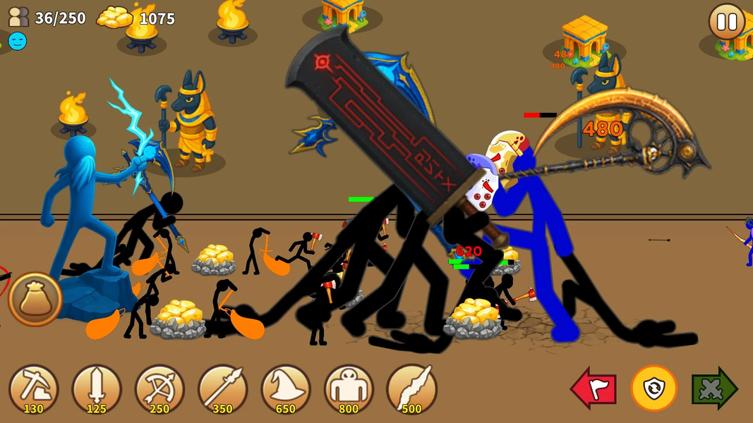Stick Giant: Battle Reborn - عکس بازی موبایلی اندروید