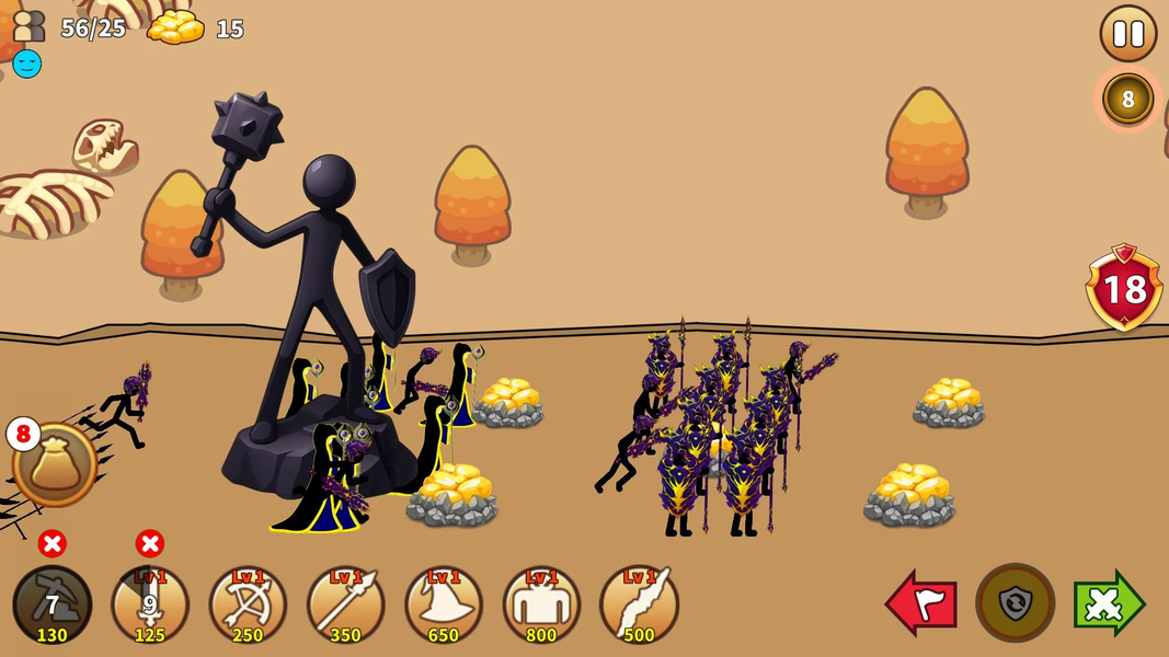 Stick Giant: Battle Reborn - عکس بازی موبایلی اندروید