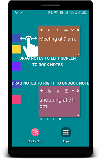 Sticky Notes - عکس برنامه موبایلی اندروید