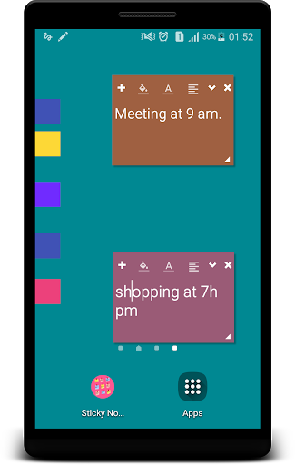 Sticky Notes - عکس برنامه موبایلی اندروید