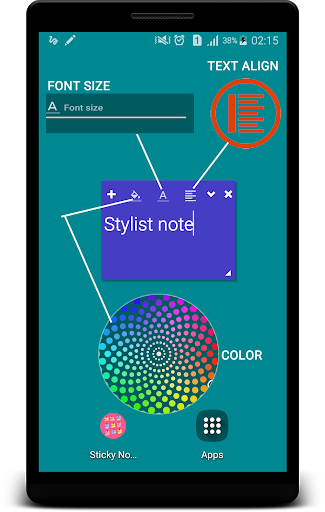 Sticky Notes - عکس برنامه موبایلی اندروید