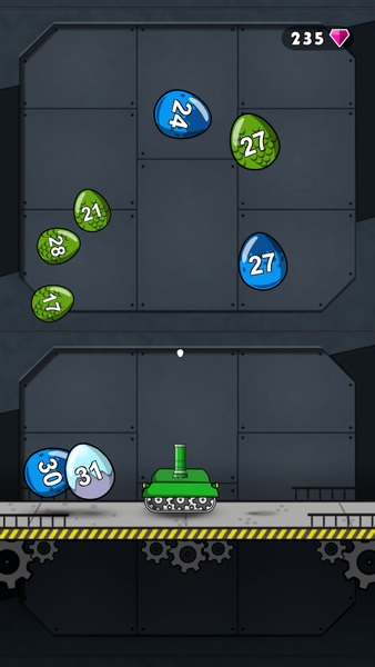 Eggs Blast - Gameplay image of android game