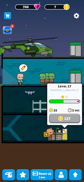 Zombie Shoot: Idle Gun Factory - Gameplay image of android game