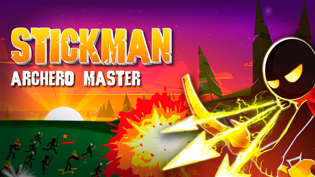 Stickman Archero Master - Gameplay image of android game
