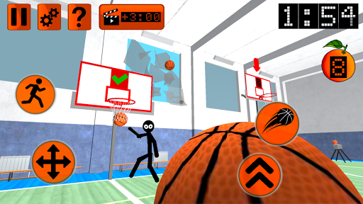Stickman Neighbor. Basketball Basics Teacher ۳D - عکس بازی موبایلی اندروید