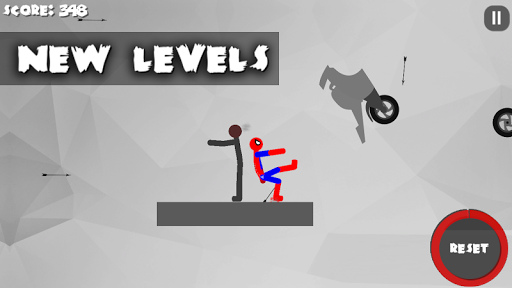 Stickman Destruction 3 Heroes - Gameplay image of android game