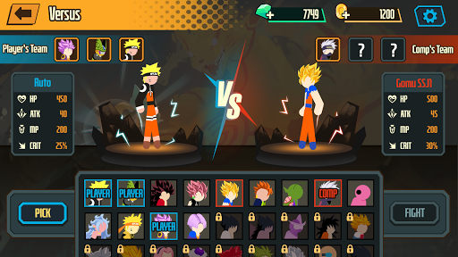 Stickman Dragon Fight - Gameplay image of android game