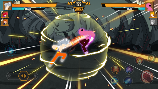 Stickman Dragon Fight - Super - عکس بازی موبایلی اندروید