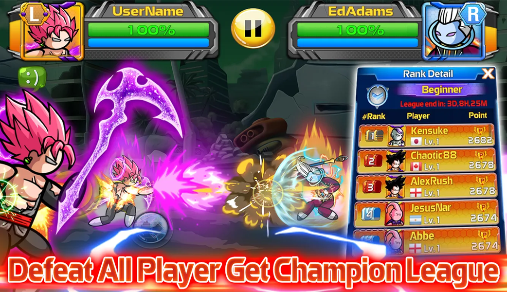 Stickman Warriors Legend Fight - عکس بازی موبایلی اندروید
