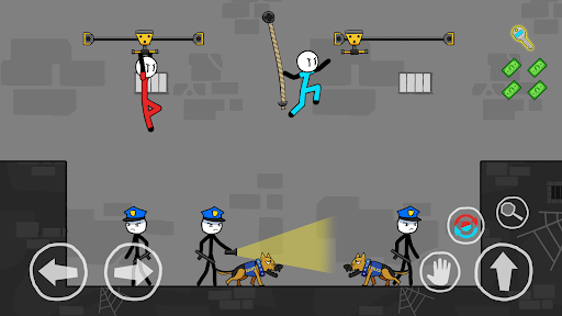 Stickman Escape: Prison Break - Gameplay image of android game
