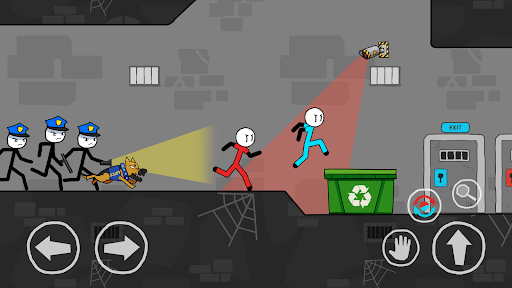 Stickman Escape: Prison Break - Gameplay image of android game