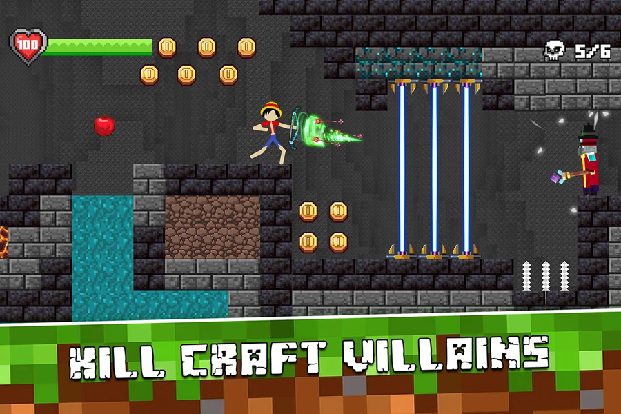Stick vs Craft: Warrior Fight - عکس بازی موبایلی اندروید