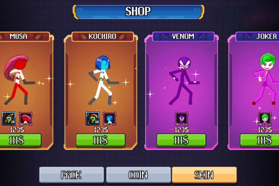 Stick vs Craft: Warrior Fight - عکس بازی موبایلی اندروید