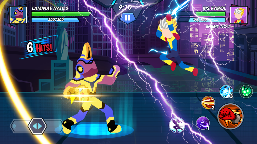 Stick Hero Fight - Gameplay image of android game