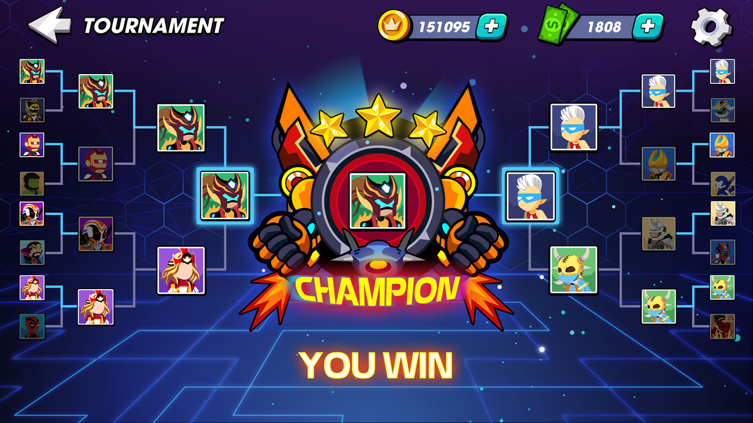 Stick Hero Fight - Gameplay image of android game