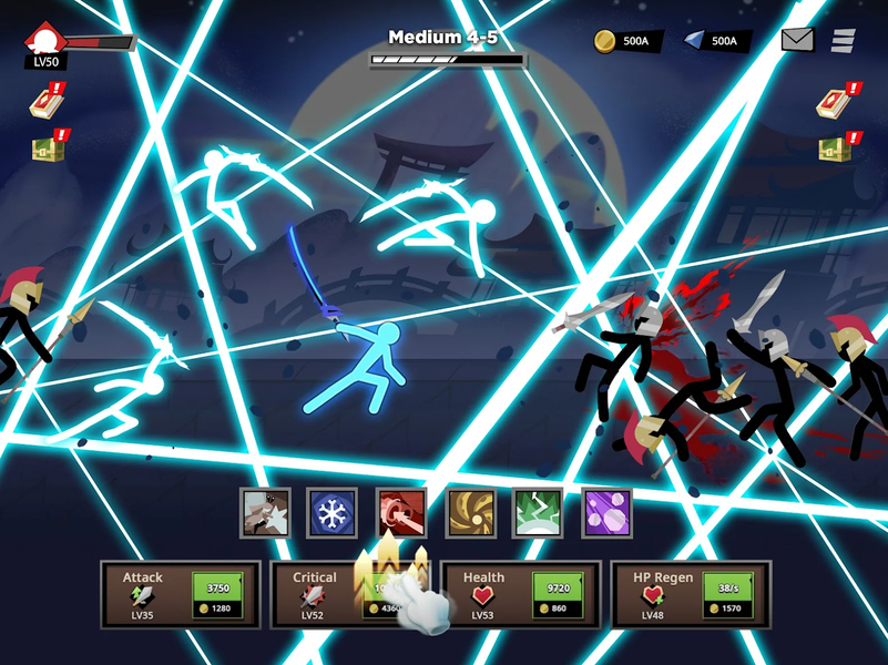 Stickman vs Monster: Idle RPG - عکس بازی موبایلی اندروید