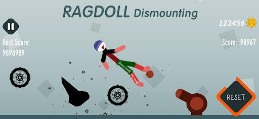 Ragdoll Dismounting - Gameplay image of android game