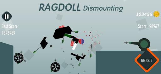 Ragdoll Dismounting - Gameplay image of android game