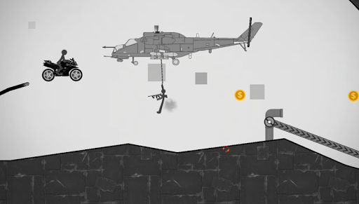 Stickman Racer Road Draw 2 Heroes - Gameplay image of android game