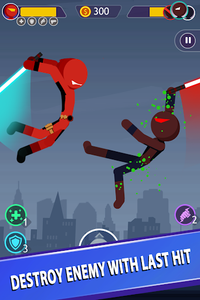 Stickman Battle: Fighting game - Gameplay image of android game