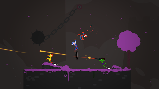 Spider Stick Fight - Supreme Stickman Fighting - Gameplay image of android game