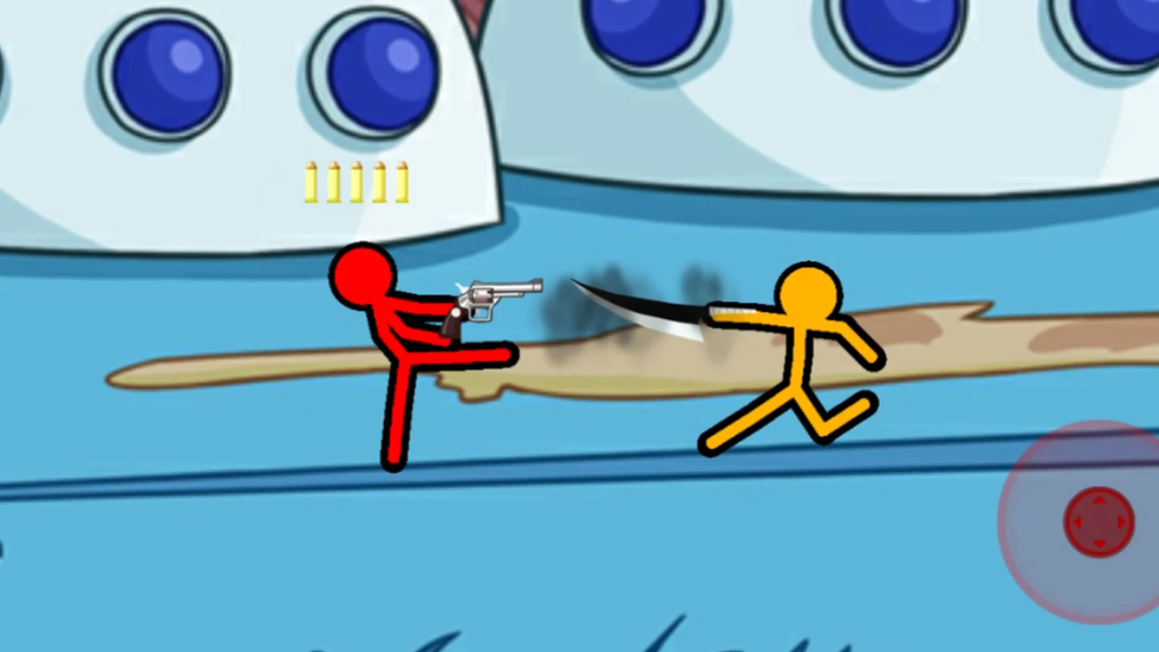 Stickman Hero Fight Clash - Gameplay image of android game