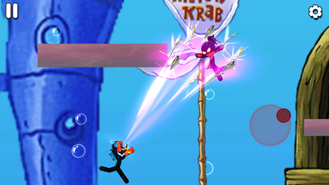 Stick Hero Fight Clash - عکس بازی موبایلی اندروید