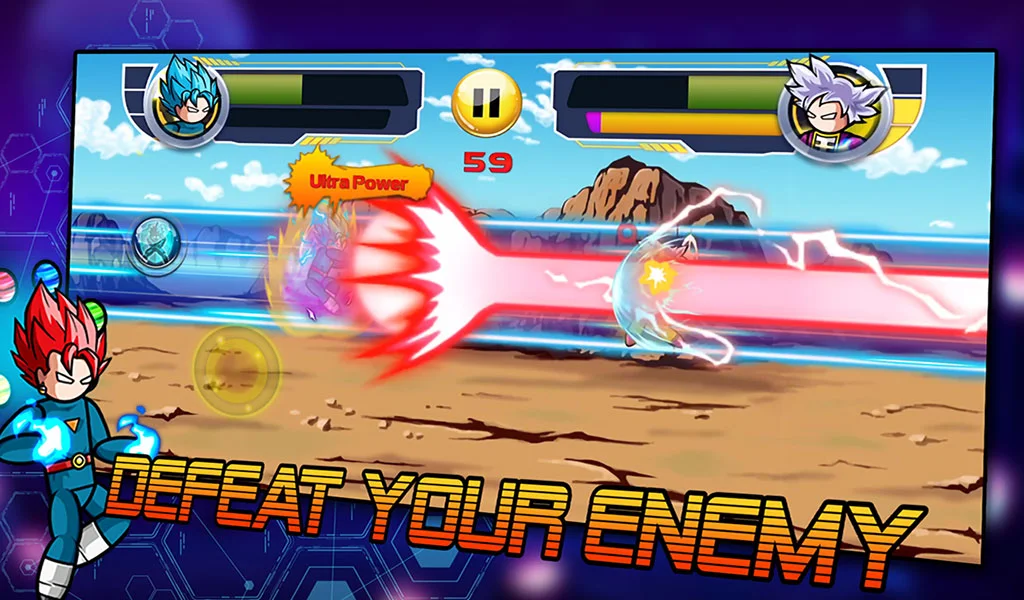 Stickman Warriors Dragon Hero - عکس بازی موبایلی اندروید