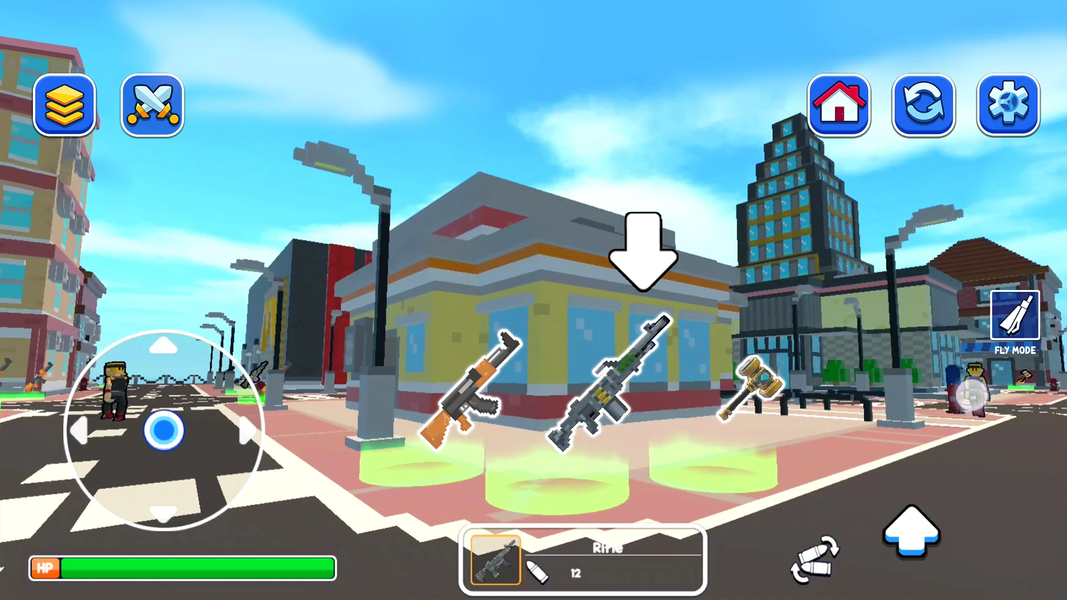 Stickman Craft: Sandbox Battle - عکس بازی موبایلی اندروید