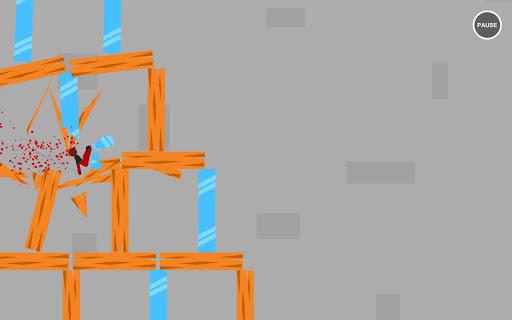 Stickman Flatout - Gameplay image of android game