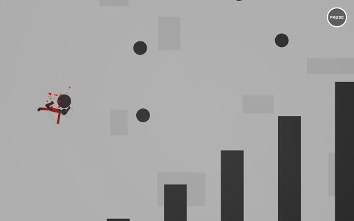 Stickman Flatout - Gameplay image of android game