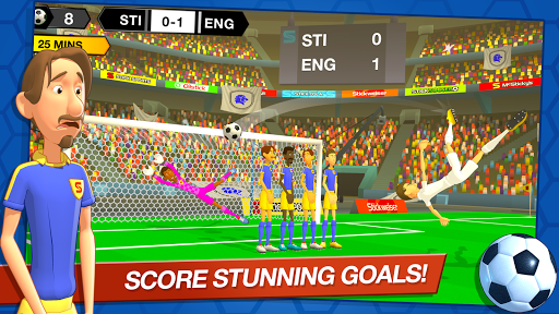 Stick Soccer 2 - Gameplay image of android game