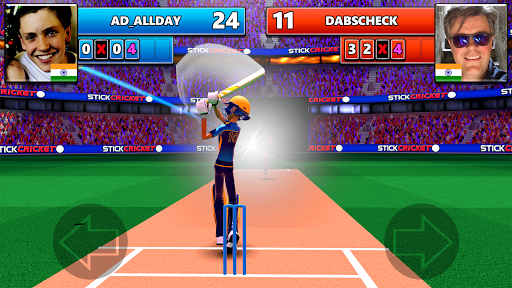 Stick Cricket Live - Gameplay image of android game