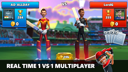 Stick Cricket Live - Gameplay image of android game