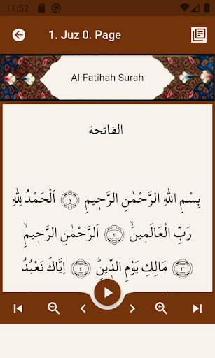 Salah Surahs In Quran - عکس برنامه موبایلی اندروید
