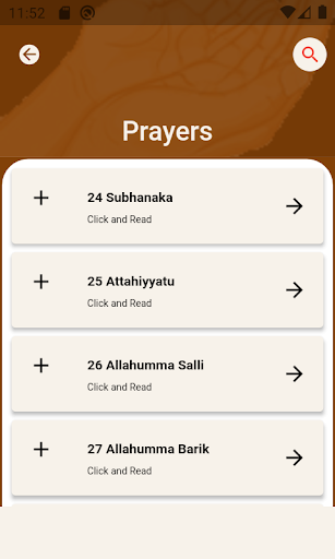 Salah Surahs In Quran - عکس برنامه موبایلی اندروید