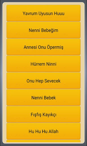 Lullabies for Babies - Image screenshot of android app