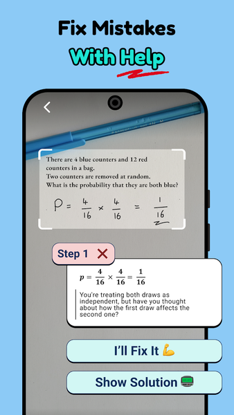 Stimy AI: Check Math - Image screenshot of android app