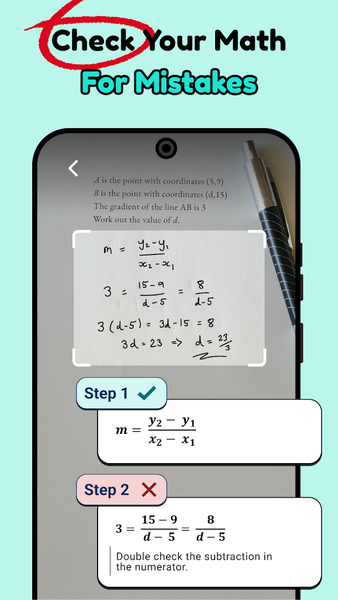 Stimy AI: Check Math - Image screenshot of android app